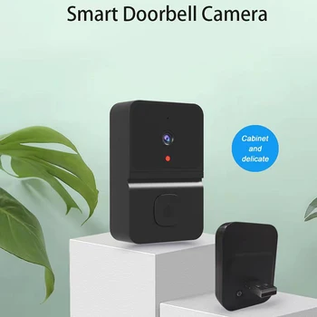 Nový Bezdrôtový Zvonček WiFi Outdoor HD Kamera Security Door Bell Nočné Videnie Video Interkom Hlas Zmeniť Pre Domáce Monitor Telefón