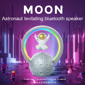 NOVÝ Bluetooth Reproduktor Pozastavené Astronaut RGB Nočné Svetlo LED Atmosféru Dekoratívne Náladu Svetlo s Diaľkovým ovládaním Darček k Narodeninám