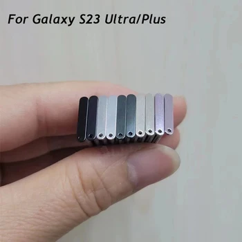 OEM Single&Dual Sim Držiak Pre Samsung Galaxy S23 Ultra S23P S23 Plus Slot Karty Sim Adaptér Opravy Dielov+Pin