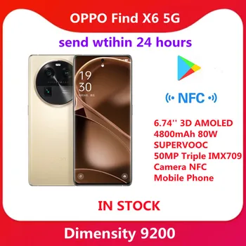 OPPO Nájsť X6 5G Smartphone Dimensity 9200 6.74