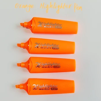 Oranžová Farba Fluorescenčné Marker Pero, Zvýrazňovač, Mierne Farby Zvýrazniť Mieste Líniové Kancelárske Potreby Kancelárske Doplnky, Školské Potreby