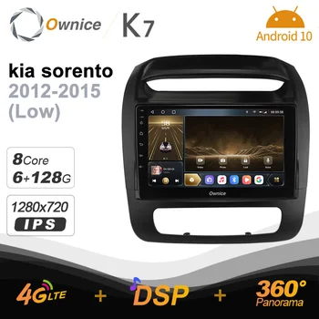 Ownice K7 pre Kia Sorento 2012 - 2015 4G+64 G Ownice Android 10.0 autorádia 2din GPS 4G LTE 5G Wifi Autoradio 360 SPDIF Žiadne DVD
