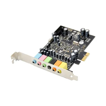 PCIe 7.1 CH HD Audio Zvukové Karty CM8828 Podporuje 8 Kanálový Priestorový Zvukový Výstup