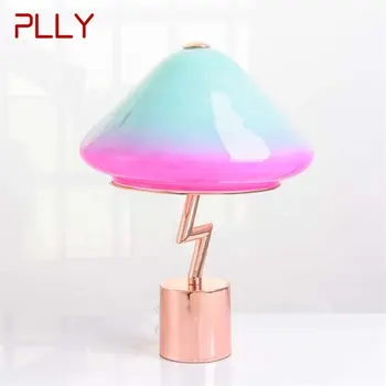 PLLY Moderné Lampy Tabuľka Romantický Dizajn E27 Farebné Tvorivé Stôl Svetlo Domov LED Dekoratívne Pre Foyer, Obývacia Izba, Spálňa