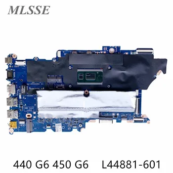 Používa sa Pre HP ProBook 440 450 G6 Notebook Doska S i5-8265U L44883-601 L44883-001 DAX8JMB16E0 DDR4 MB 100% Testované Rýchlu Loď