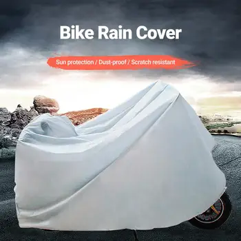 Požičovňa Ochranný Výstroj Motocykle Kryt Vodotesný, Prachotesný Veľké Oblasti PEVA Jednej Vrstve Slnka-odolný Bike Kryt Dážď