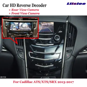 Pre Cadillac ATS/XTS 2012-2017 8 Palcový Auta DVR Spätné Fotoaparát na Prednej strane Zadnej strane Obrazu Dekodér Pôvodnú Obrazovku Upgrade