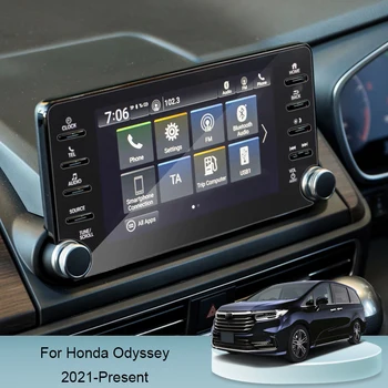 Pre Honda Odyssey 2021-Súčasnosť Sklo Auta GPS Navigácie Film Panel Display Protector TPU Nálepky, Auto Príslušenstvo