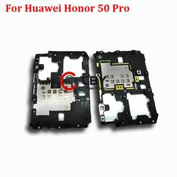 Pre Huawei Honor 50 Pro Zadný Rám púzdro Kryt Na základnej Doske a Baterka Objektív