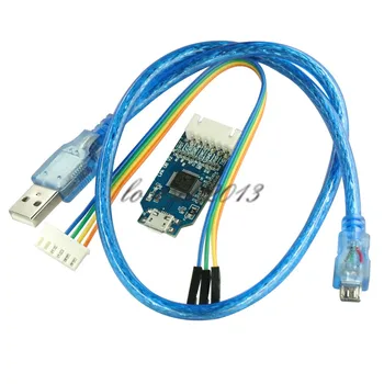 pre J-Link OB RAMENO Emulátor Debugger Programátor Downloader pre Nahradiť V8 SWD M74 s Micro USB Kábel