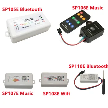 Pre RGB/RGBW WS2812B WS2811 LED Pásy Hudby, Bluetooth, Wifi radič SP105E SP110E SP108E SP107E SP106E Magic Color Radič