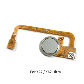 Pre Sony Xperia XA2 / XA2 Plus / XA2 Ultra Tlačidlo Domov Snímač Odtlačkov prstov Flex Kábel Opravy Dielov