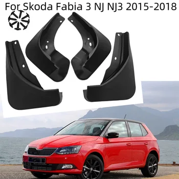 Pre Škoda Fabia 3 NJ NJ3 2015-2018 Auto Predný Blatník Zadný Blatník Príslušenstvo 2017 2016