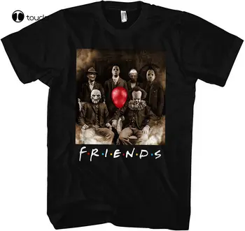 Priatelia Mužov Horor T-Shirt, Horor Halloween nočná mora, Michael Myers Tričko Tee Tričko
