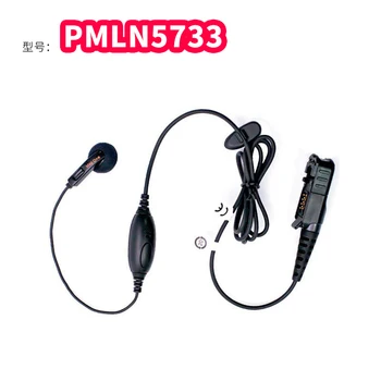 Pôvodné PMLN5733-Line Mikrofón, PPT Slúchadlá pre Motorola, DP2400, DP2600, DP4404, DP4801Walkie Talkie