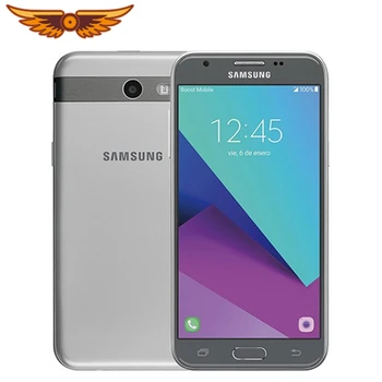 Pôvodné Samsung Galaxy J7 V J727 Octa-core 5,5 Cm 2 GB RAM, 32 GB ROM, LTE, 8MP Kamera 1 SIM 1080P Odblokovaný Mobil
