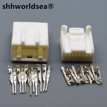 shhworldsea 16 Pin 0.7 mm 1473410-1 1318386-1 1473796-1 Automobilový Konektor 2.2 mm Drôt Elektrické Zásuvky