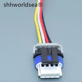 shhworldsea 4pin 1,5 mm žena bývanie vodotesný elektrickej siete vedenia postroj konektor 15413116
