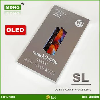 SL OLED LCD displej Pre iPhone X XS 11Pro 12 12Pro 12ProMax 13 13mini LCD Displej Dotykový Displej Digitalizátorom. Náhradné Diely Č Mŕtvy Pixel