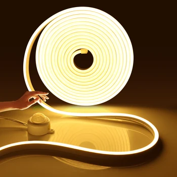 Smart PIR Snímač Pohybu Neónové Svetlá LED Skrine Kuchyňa Lampa Auto ON OFF Vodotesný Pre Skrine, Skrine DIY Vianočné Dekorácie