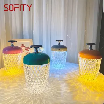 SOFITY Európsky Štýl LED Borovicové Šišky stolná Lampa Kreatívny Dizajn Dekoratívne Pre Domáce Obývacia Izba, Spálňa