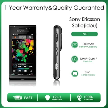 Sony Ericsson Vivaz (vivaz pro) U1 Zrekonštruovaný-Originál, Odomknutý, 256MB RAM 12MPX Fotoaparát Wi-fi Lacný Mobilný Telefón S dopravou Zadarmo