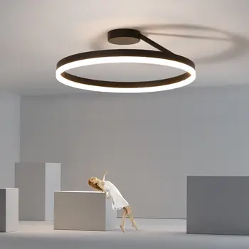 Spálňa Led Stropné Svietidlo Nordic Lampa Dizajnér Osobnosti Zadné Svetlo Luxusné Hliníkové Svietidlo