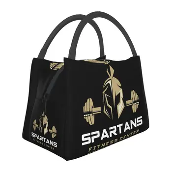 TELOCVIČŇA Spartan Fitness Izolované Obed Tote Taška pre Ženy Resuable Chladnejšie Tepelnej Jedlo Obed Box Pracovnej cesty