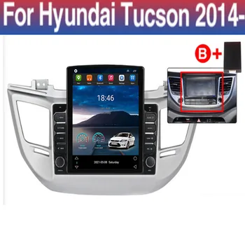 Tesla Štýl Vertikálne 2 Din Android autorádia Pre Hyundai Tucson 3 2015 2016 2017 2018 Multimediálnu GPS Navigáciu Carplay Stereo