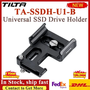TILTA TA-SSDH-U1-B Univerzálny Disk SSD Držiaka, Typ I - Black Kompatibilné s Väčšinou Fotoaparát Klietky cez 1/4
