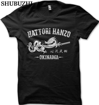 Topy Letnej Pohode Funny T-Shirt Hatori Hanzo Japonský Samuraj Meč Kill Bill Katana Vytlačené T-shirt FN9157 Print T Shirt Mužov