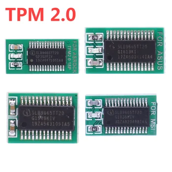 TPM 2.0 Šifrovanie Ochranný Modul pre ASUS/ASROCK/Gigabyte/MSI Doska 12P/14Pin/18Pin Doske Podporu Win11 Upgrade Test