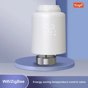 Tuya ZigBee radiátor aplikáciu diaľkové ovládanie časovač termostat smart ventil, spínač, termostat smart AE02HIS-025