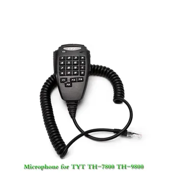 TYT PTT Reproduktor Mikrofón pre TYT TH-9800 Plus Quad Band 50W Auto Mobilné Rádiové Walkie Talkie Stanice