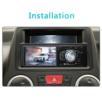 Univerzálny Auto MP5 Prehrávač Nastavený Bluetooth Odolné 4.1 Palcový Auto HD Displej, FM Rádio, Diaľkové Ovládanie, Automatické Multimedias Hráč 4012B