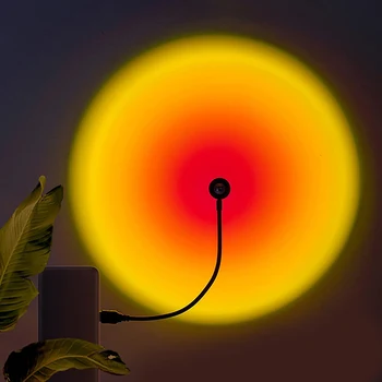 USB západ Slnka Lampa LED Rainbow Neon Nočné Svetlo na Fotografovanie Stenu pre Neon Genesis Evangelion Luxusných Domov Dekor Interiéru Miestnosti