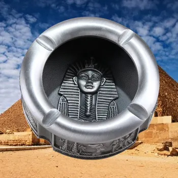 Vintage Domova Starovekého Egypta Tutankhamun Štýl Roztomilý Popolník Kovových Umeleckých Remesiel Jedinečný Popolníky Mužov, Darčeky, Dekorácie, Ozdoby