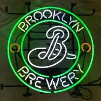 Vlastné Brooklyn Pivovar Sklo Neónové Svetlo Prihlásiť Beer Bar