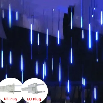 Vonkajšie LED meteorický dážď Svetlá Víla String Ľahké Nepremokavé pre Vianočný Večierok Záhrada Dovolenku Halloween Dekorácie Navidad