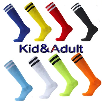 Vysoko kvalitný futbal futbal ponožky, mužov, deti, chlapci športové dlhé ponožky Vysoké Ponožky, basketbal futbol cyklistické ponožky