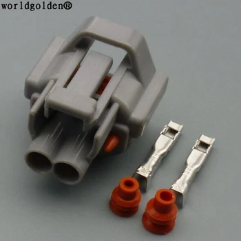Worldgolden 2 Pin/Spôsob Paliva Injektor Spodnej Zásuvky Zásuvkový Konektor Plug Som Pre Subaru Mazda Honda, Nissan 6189-0039