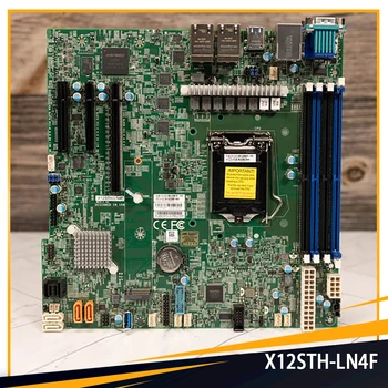 X12STH-LN4F M-ATX LGA-1200 C256 8XSATA 3 128GB DDR4-3200MHz Pre Server Supermicro základnej Dosky Vysokej Kvality Rýchlu Loď