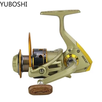 YUBOSHI JX 1000-7000 Série Full Metal Cievka 12BB Spinning Fishing Cievky 5.1:1/4.7:1 A Prevodový Pomer Fishing Cievky Rybárske Náradie