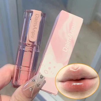 Zrkadlo Jelly Rúž Peach Pink Hydratačný Lesk Na Pery Nepremokavé Lasting Lip Tint Jasné Lip Glaze Kórejský Kozmetika, Make-Up