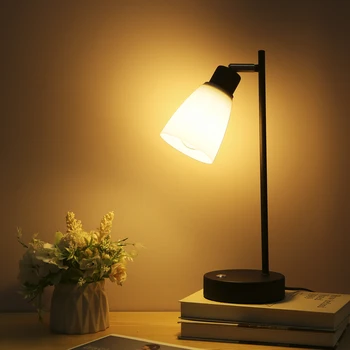 Úrad Svetlé stolná Lampa USB Nabíjanie LED Stolná Lampa Stmievateľné Stola Čítanie Pre Študentské Štúdie z Čítania Knihy Svetlo Citlivé na Svetlo
