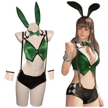 Ženy Bunny Dievča Lokomotíva Cosplay Kostým Top Šortky Hlavový Most Oblečenie Halloween Karneval Party Oblek