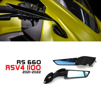 Stealth Zrkadlá na Aprilia RS660 RSV4 1100 RS 660 V4 2021-2022 Motocykel Krídlo Športové Winglets Auta Nastaviteľné Spätné Otáčanie