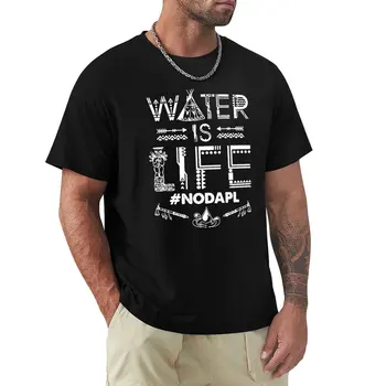 Voda je život T-Shirt nadrozmerné t košele rýchle sušenie t-shirt, t košele mužov