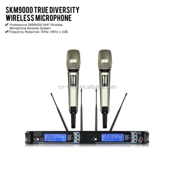 Vysoko Kvalitné Profesionálne SKM9000 Pravda, Rozmanitosť Ručný Bezdrôtový Mikrofón 900MHz UHF Bezdrôtový Mikrofón Karaoke Systém